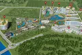 Квартира 1 комната  Аланья, Турция
