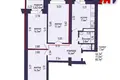 Mieszkanie 3 pokoi 77 m² Mińsk, Białoruś