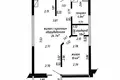 1 bedroom apartment 44 m² Minsk, Belarus