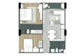 Condo 2 pokoi 28 m² Chalong, Tajlandia