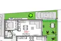 Mieszkanie 2 pokoi 46 m² Kalyves Polygyrou, Grecja
