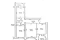 Mieszkanie 3 pokoi 77 m² Osipowicze, Białoruś