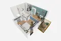 Apartamentos multinivel 3 habitaciones 83 m² Varsovia, Polonia