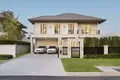 Complexe résidentiel Complex of villas with swimming pools and green areas, Bangkok, Thailand