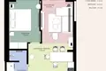 Mieszkanie 1 pokój 56 m² Budva Municipality, Czarnogóra