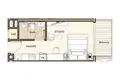 Kawalerka 31 m² Dubaj, Emiraty Arabskie