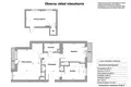 3 room apartment 77 m² Warsaw, Poland