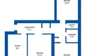 Квартира 3 комнаты 67 м² Борисов, Беларусь
