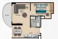 Wohnung 1 zimmer 50 m² Rawai, Thailand