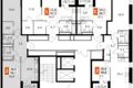 2 room apartment 59 m² Moscow, Russia