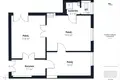 Квартира 3 комнаты 61 м² в Варшаве, Польша