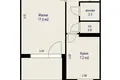Mieszkanie 1 pokój 35 m² Mińsk, Białoruś