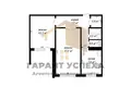 Apartamento 2 habitaciones 52 m² Muchaviecki sielski Saviet, Belarús