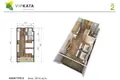 Studio apartment 1 bedroom 30 m² Karon, Thailand
