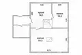 Casa 55 m² Dzmitrovicki sielski Saviet, Belarús