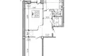 2 room apartment 69 m² Mahilyow, Belarus