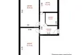 Wohnung 2 zimmer 53 m² Minsk, Belarus