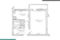 Квартира 1 комната 34 м² Минск, Беларусь