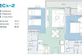 Apartamento 2 habitaciones 60 m² Choeng Thale, Tailandia