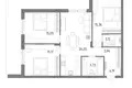 Apartamento 3 habitaciones 102 m² Kaliningrado, Rusia