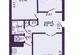 Квартира 3 комнаты 65 м² Минск, Беларусь