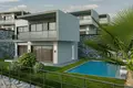 Kompleks mieszkalny New residential complex with swimming pools, green areas and a shopping mall, Bodrum, Turkey