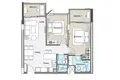 2 bedroom apartment 75 m² Choeng Thale, Thailand