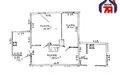 Wohnung 2 zimmer 50 m² Maladsetschna, Belarus