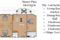 Wohnung 3 Schlafzimmer 136 m² Ratsada, Thailand