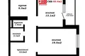 2 room apartment 60 m² Minsk, Belarus