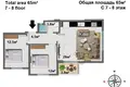Apartamento 51 m² Mahmutlar, Turquía