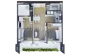 2 bedroom apartment 72 m² Choeng Thale, Thailand