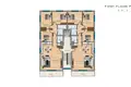 Appartement 3 chambres 90 m² Gazimagusa Belediyesi, Chypre du Nord