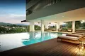 Residential complex Luxury residential complex with swimming pools in the center of Phuket, Thailand