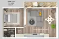 Apartment 57 m² Girne District, Northern Cyprus