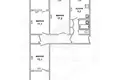 Квартира 3 комнаты 69 м² Мухавецкий сельский Совет, Беларусь