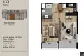 Apartamento 2 habitaciones 65 m² Mezitli, Turquía