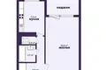 Mieszkanie 1 pokój 35 m² Mińsk, Białoruś