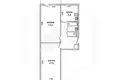Appartement 2 chambres 50 m² Muchaviecki sielski Saviet, Bélarus