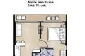 1 bedroom apartment 36 m² Rawai, Thailand
