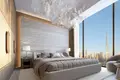 Complexe résidentiel New high-rise Sky Tower Residence with a pool, a garden and a restaurant close to the canal, in the central area of Business Bay, Dubai, UAE