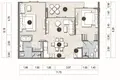 Apartamento 2 habitaciones 96 m² Thalang, Tailandia