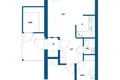 Квартира 2 комнаты 45 м² Jaali, Финляндия