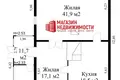Dom 2 pokoi 89 m² Aziorski sielski Saviet, Białoruś