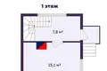 House 38 m² Zodzinski sielski Saviet, Belarus