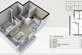 1 bedroom apartment 42 m² Budva, Montenegro