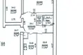 3 room apartment 65 m² Cervien, Belarus