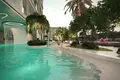 Kompleks mieszkalny New residence Peace Lagoons with swimming pools, a water park and a spa center, Al Wadi, Dubai, UAE