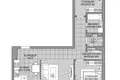 3 room apartment 66 m² Minsk, Belarus