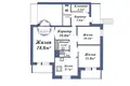 3 room apartment 83 m² Nizniaje Cernichava, Belarus